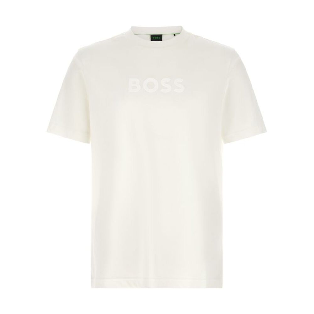 Hugo Boss White Cotton Men's T-Shirt